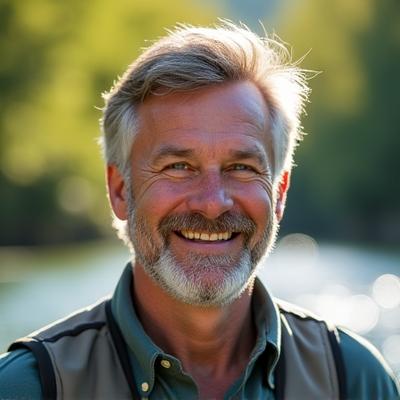 Portrait of Mark Dubois, Northcurrent's lead fishing expert