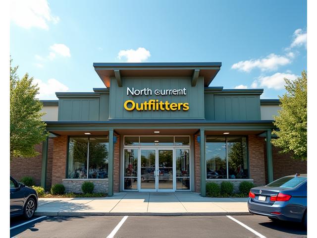 Exterior view of Northcurrent Outfitters store at 2847 Wateridge Way, Ottawa