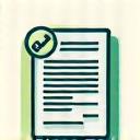 Document with magnifying glass denoting audit