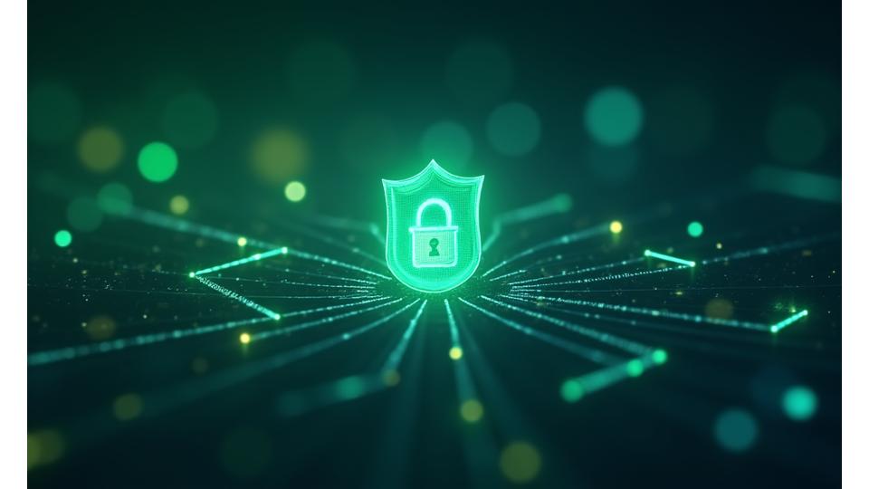 Abstract depiction of secure data flow, representing digital privacy and protection at Northcurrent Outfitters.