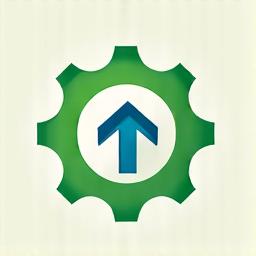 Gear icon with an upward arrow, signifying policy updates and continuous improvement.